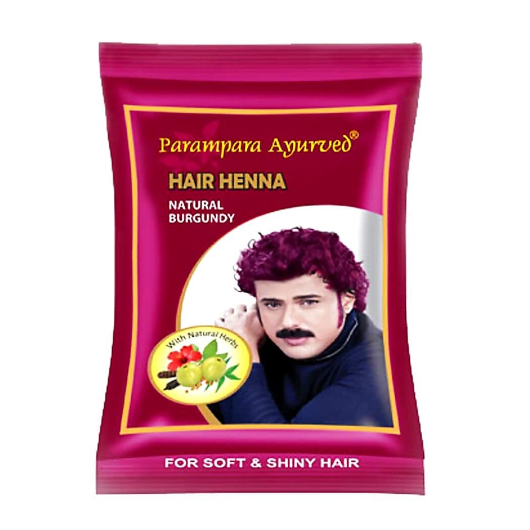 Parampara Ayurved Burgundy Hair Color Henna