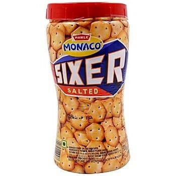 Parle Sixer Biscuits Salted Jar