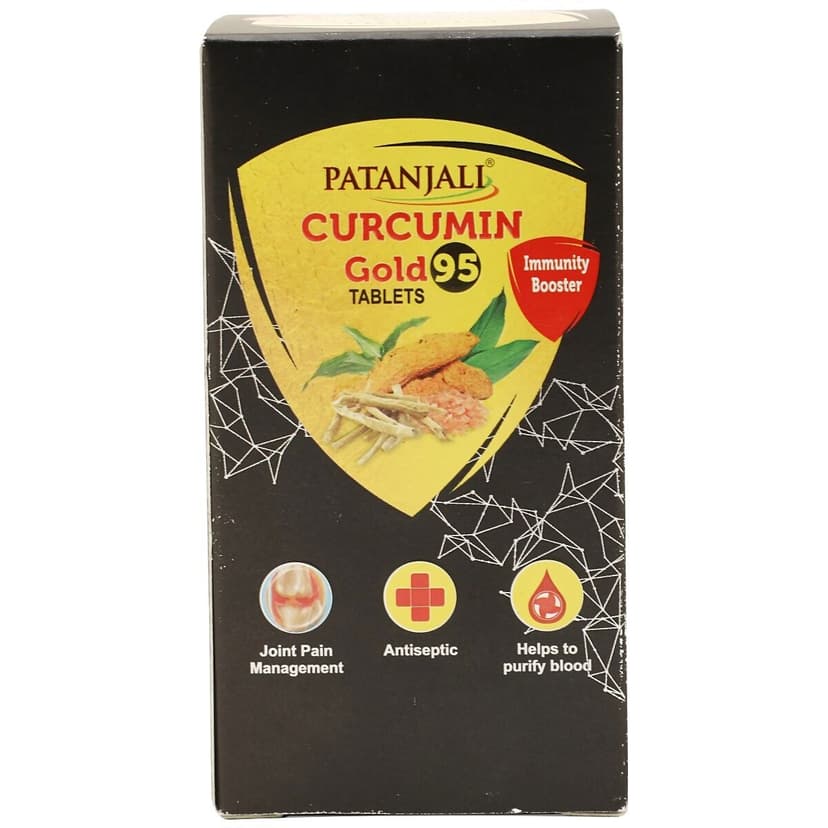 Patanjali Curcumin Gold 95 Tablet