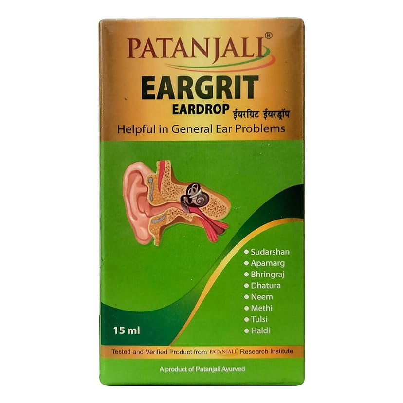 Patanjali Eargrit Ear Drops