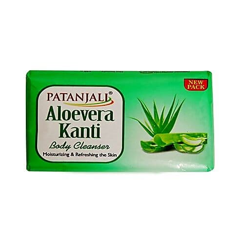 Patanjali Kanti Aloe Vera Body Cleanser Soap