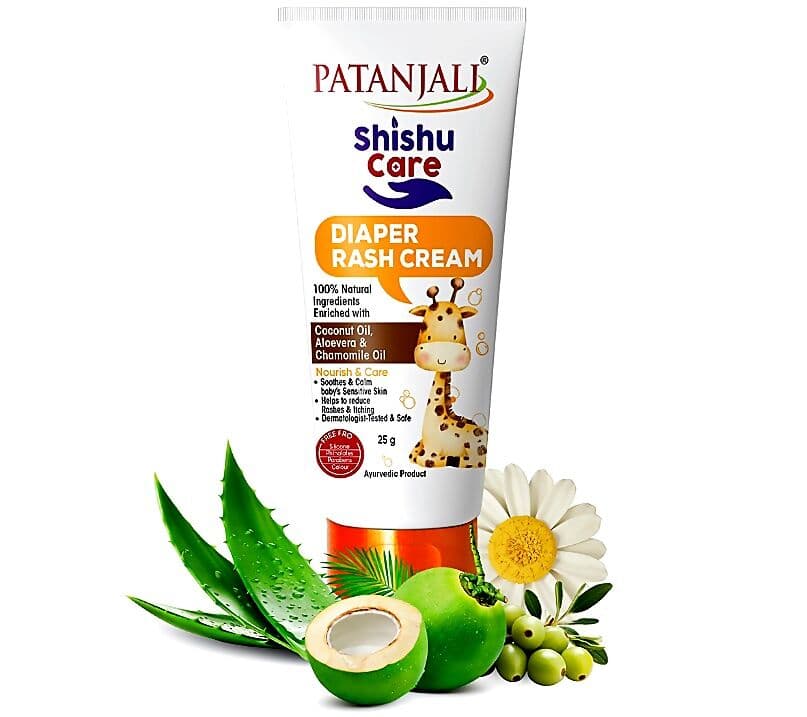 Patanjali Shishu Care Diapper Rash Cream