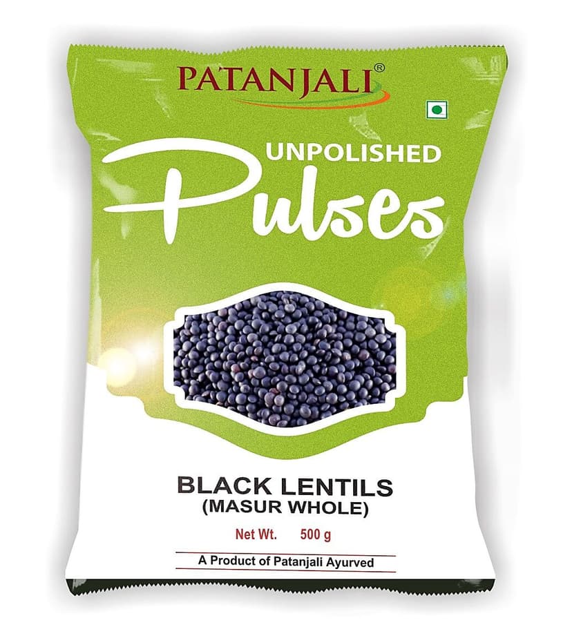 Patanjali Unpolished Black Masur 