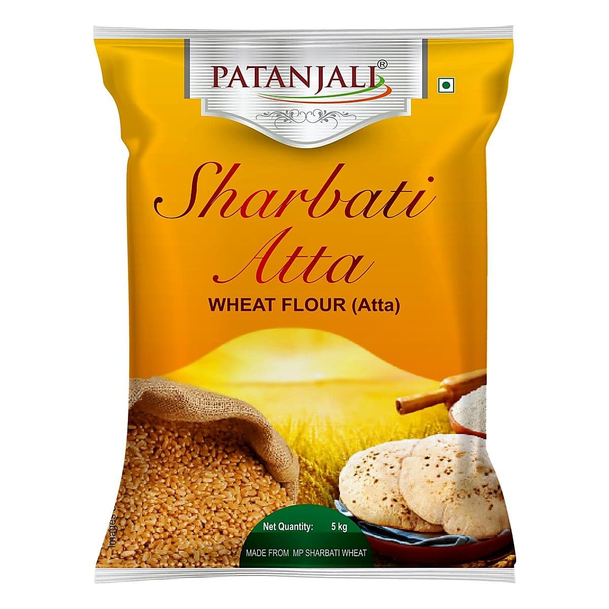 Patanjali Whole Wheat Sharbati Atta 