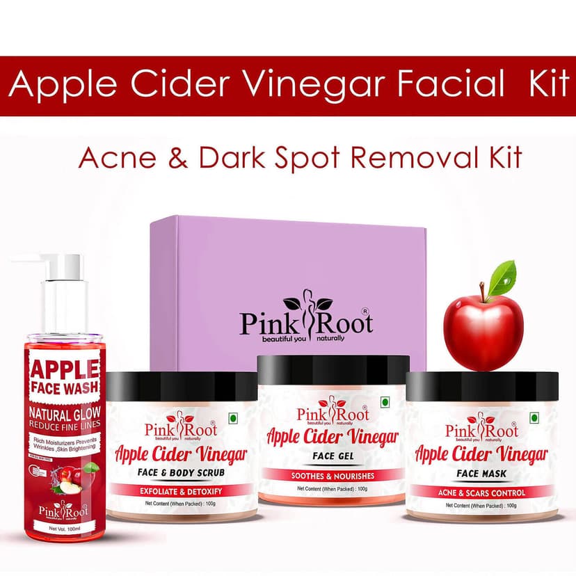 Pink Root Apple cidar Facial Kit