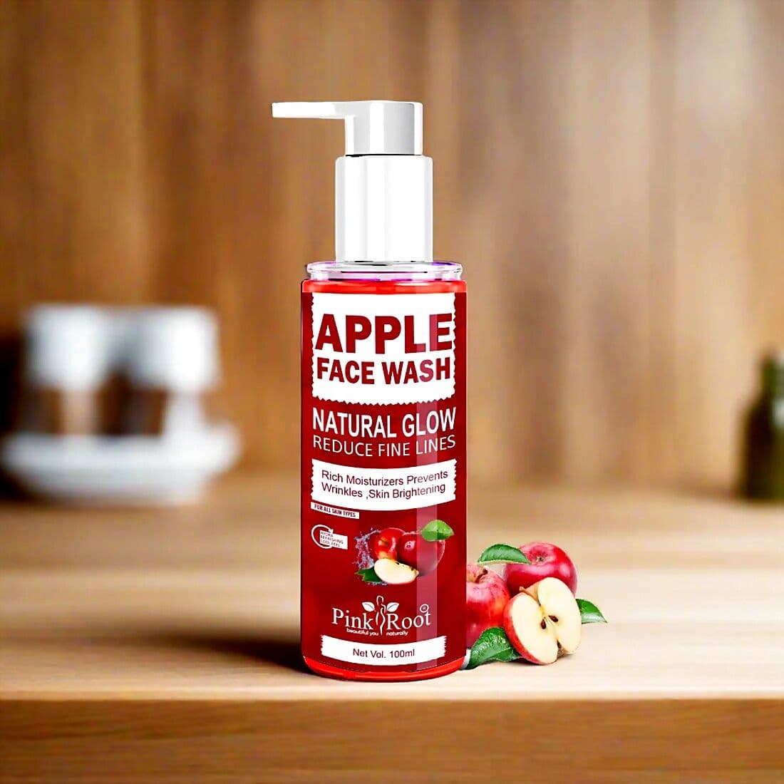 Pink Root Apple Oil Balancing Face Wash