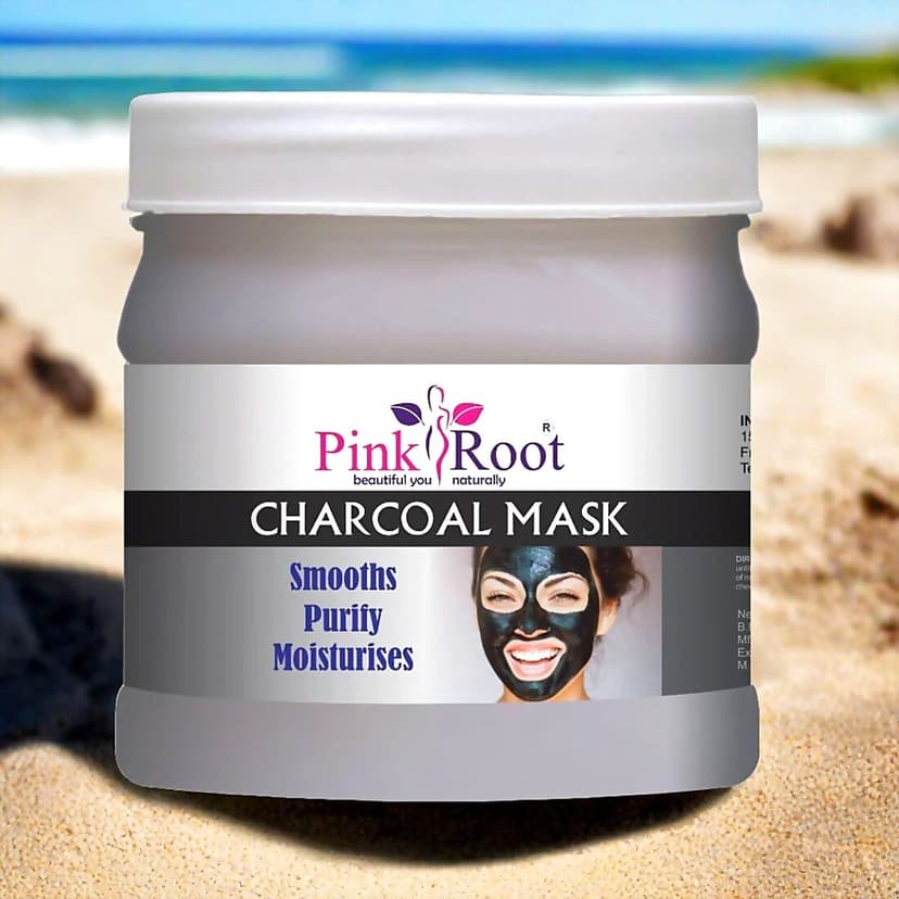 Pink Root Charcoal Mask 