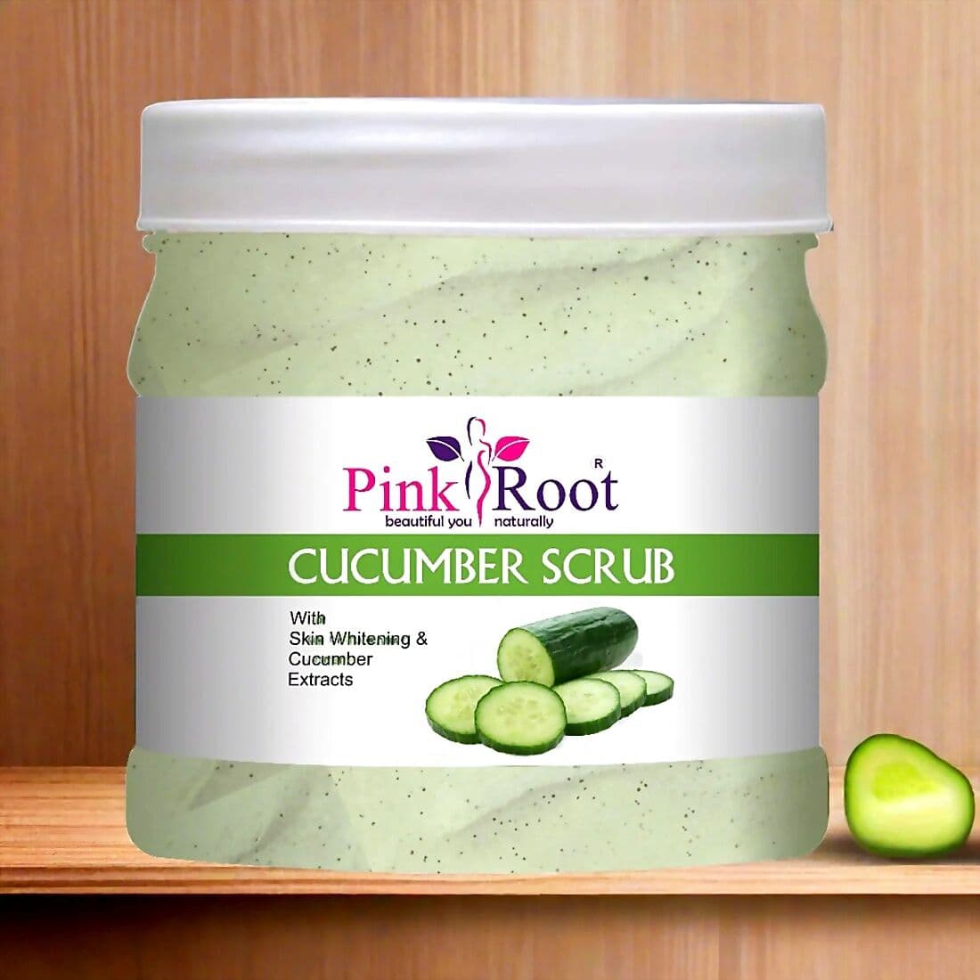 Pink Root Cucumber Scrub