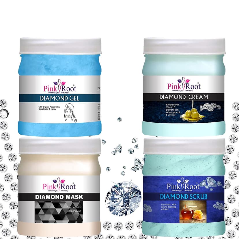 Pink Root Diamond Eco Facial Kit
