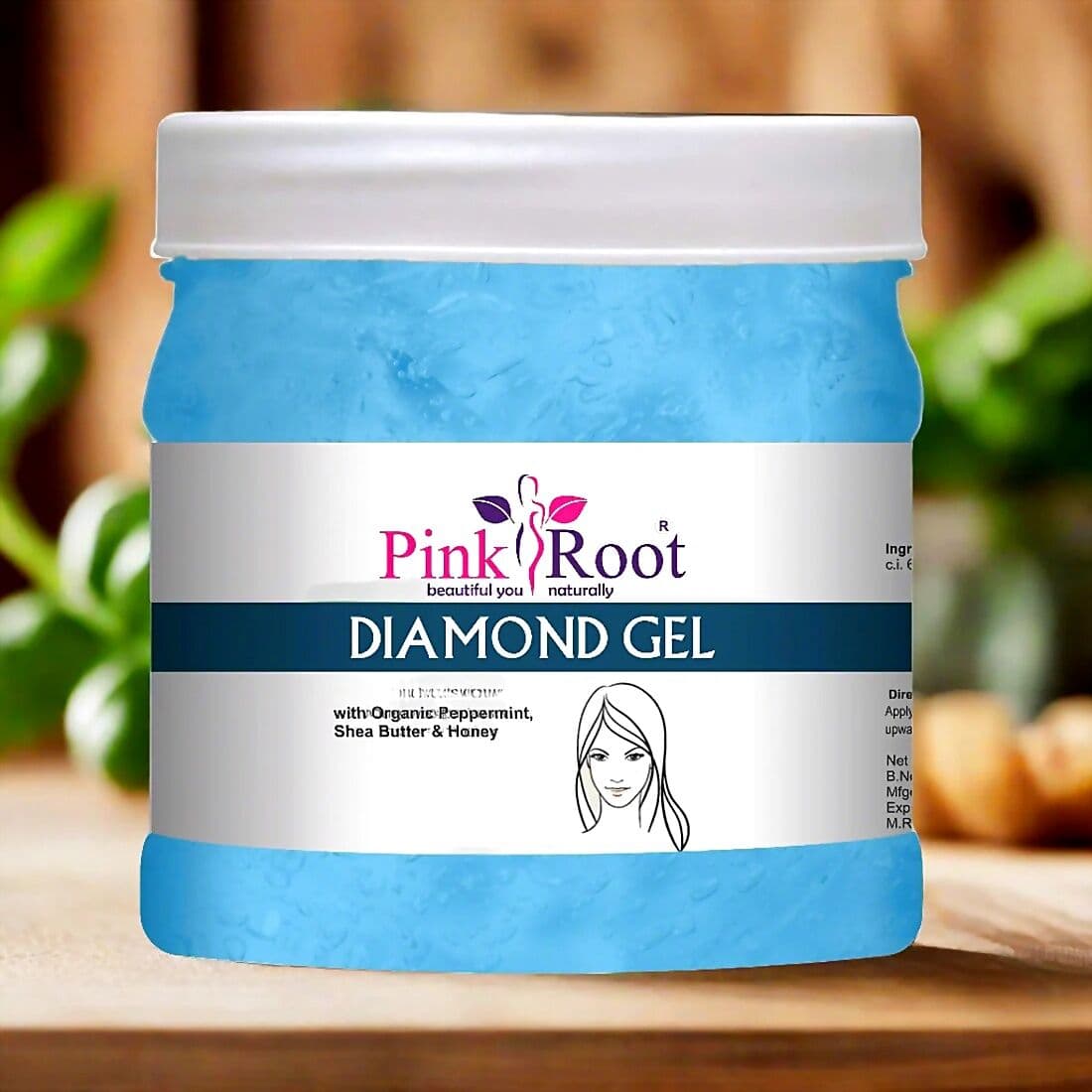 Pink Root Diamond Face And Body Gel