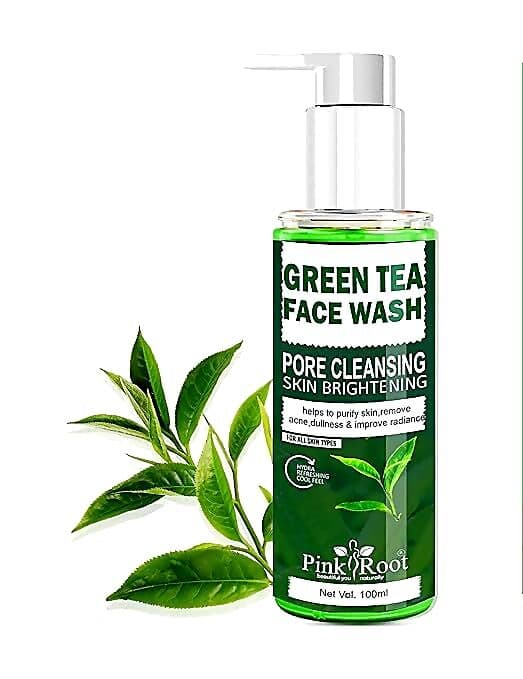 Pink Root Green Tea Pore Cleansing Face Wash