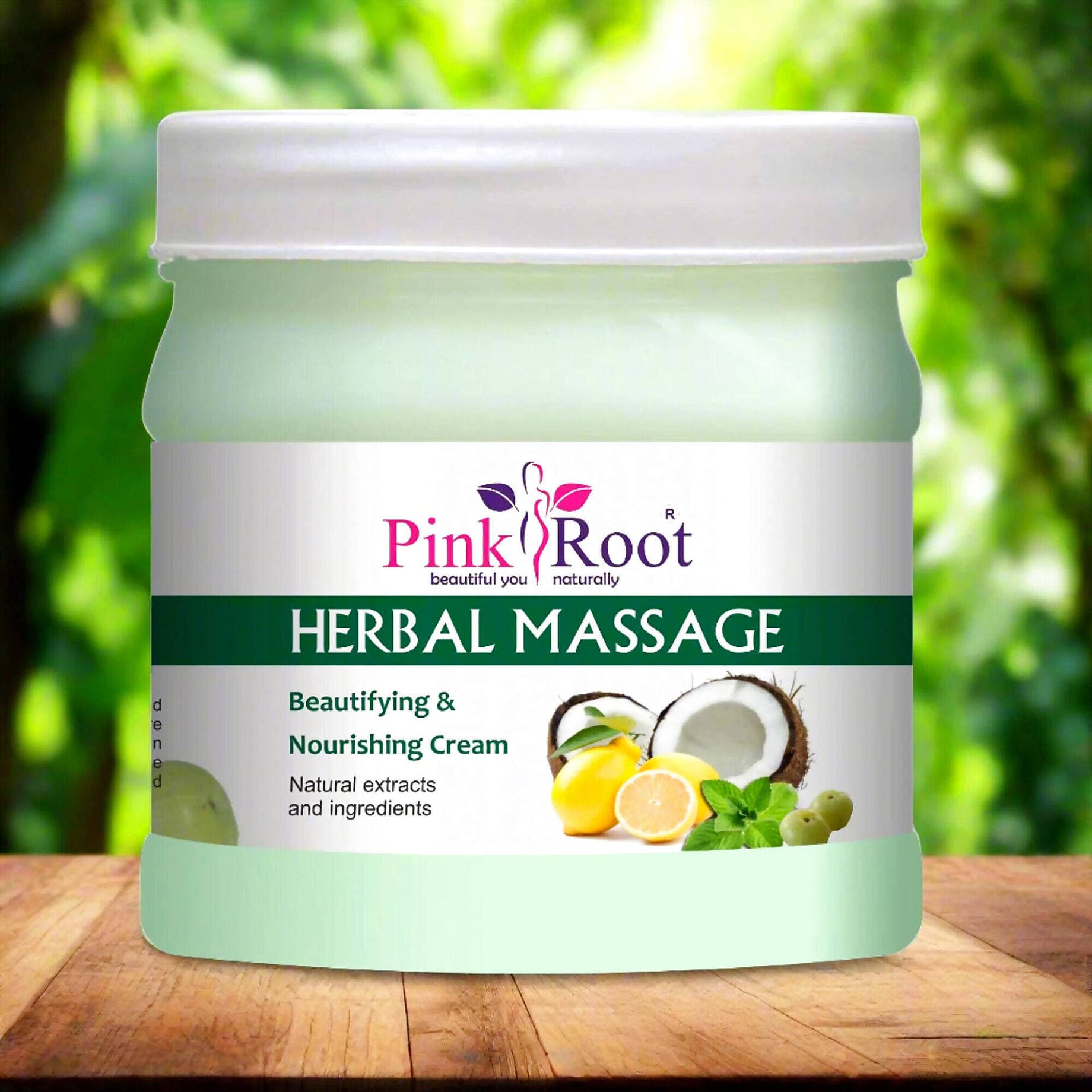 Pink Root Herbal Massage Cream