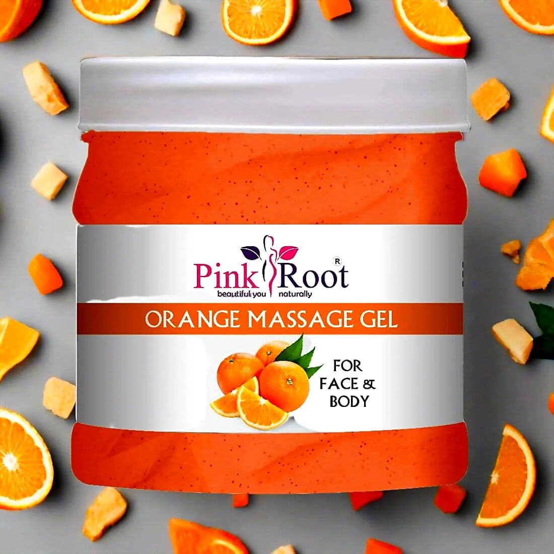 Pink Root Orange Massage Gel 