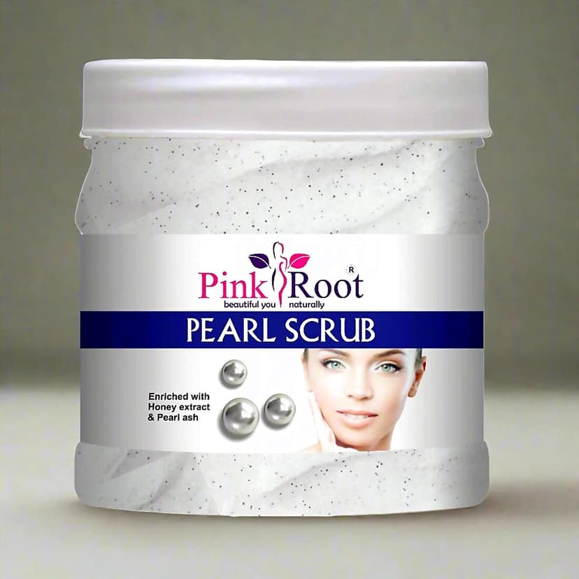 Pink Root Pearl Scrub
