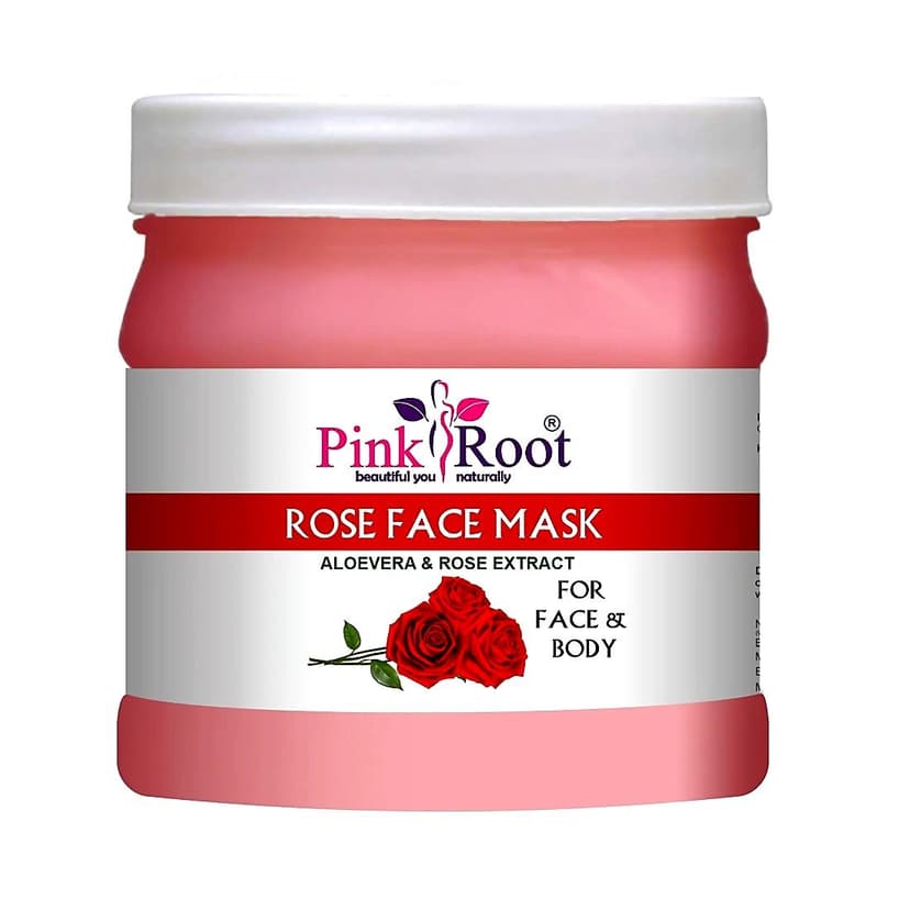 Pink Root Rose Facial Mask