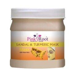 Pink Root Sandal & Turmeric Mask
