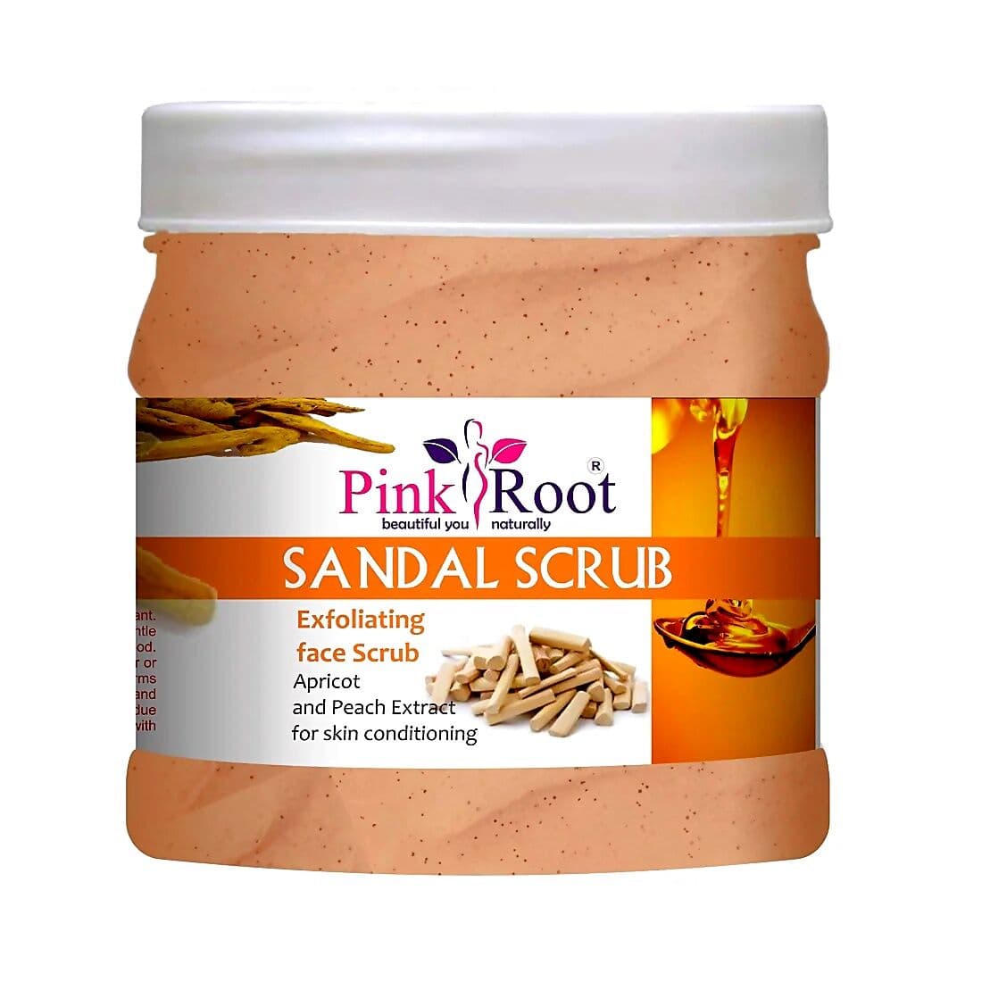 Pink Root Sandal Scrub