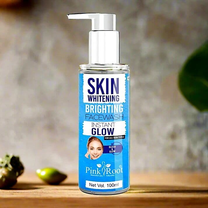 Pink Root Skin Whitening Face Wash
