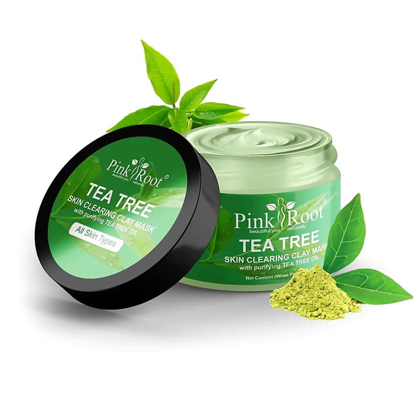 Pink Root Tea Tree Skin Clearing Clay Mask