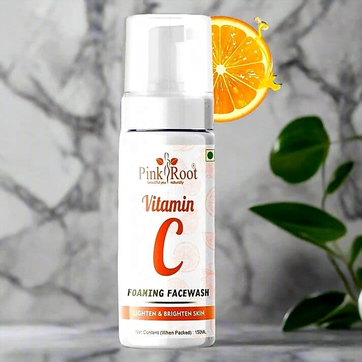 Pink Root Vitamin C Foaming Face Wash