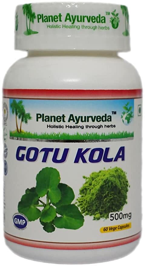 Planet Ayurveda Gotu Kola Capsules