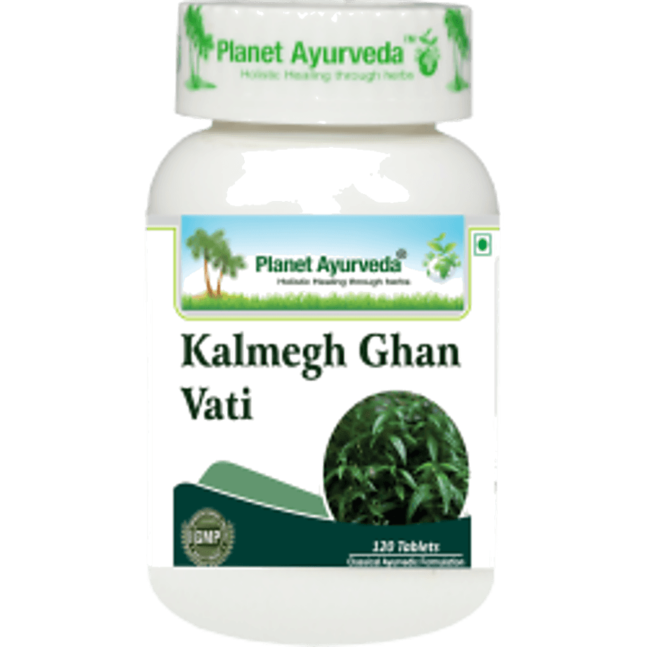 Planet Ayurveda Kalmegh Ghan Vati Tablets