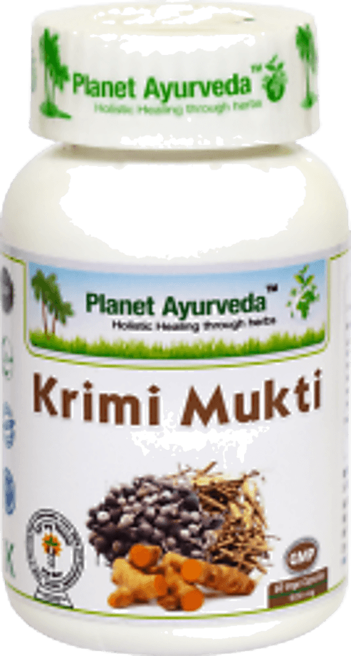 Planet Ayurveda Krimi Mukti Capsules