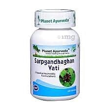 Planet Ayurveda Sarpagandha Ghan Vati