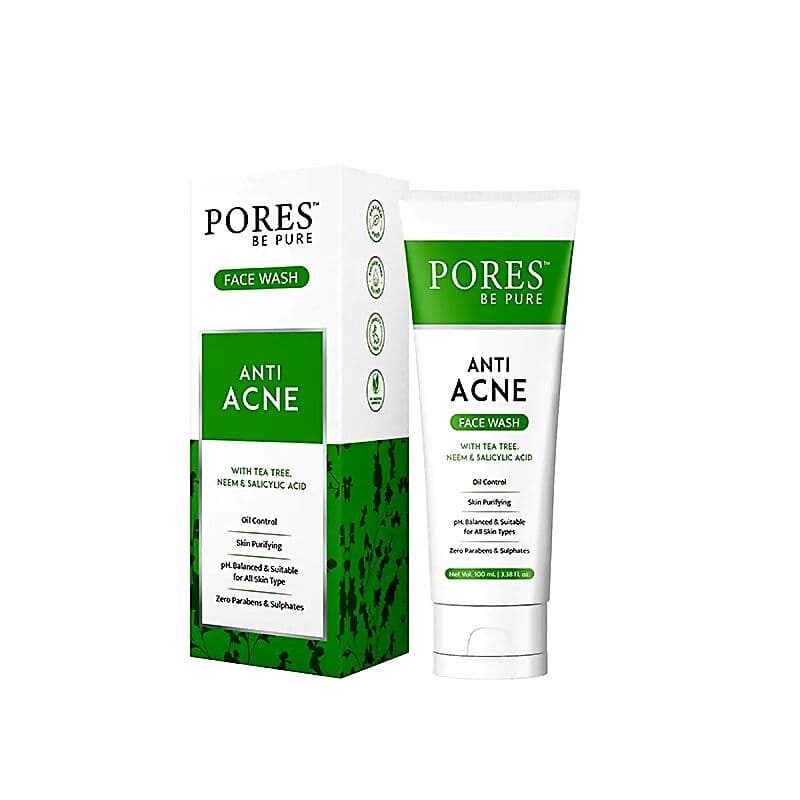Pores Be Pure Anti Acne Gel Face Wash