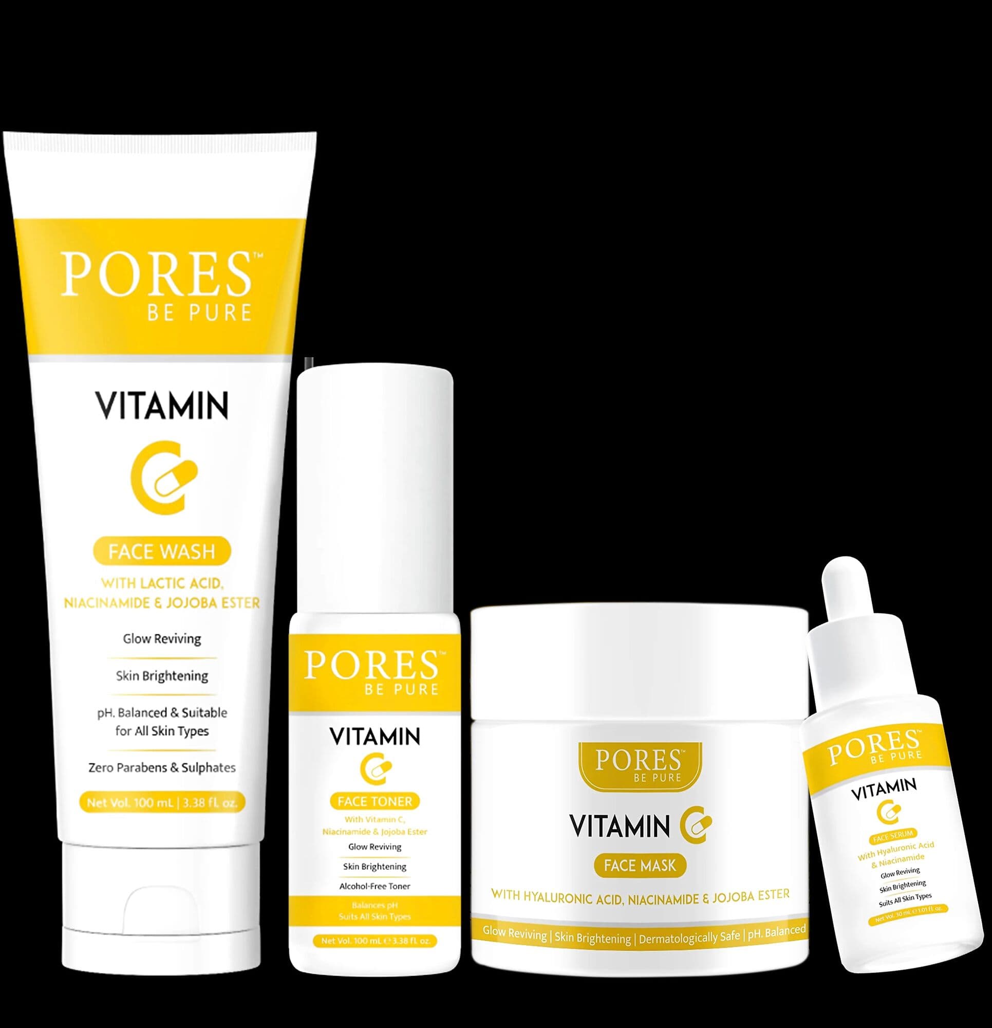Pores Be Pure Glowing Skin Vitamin C Combo