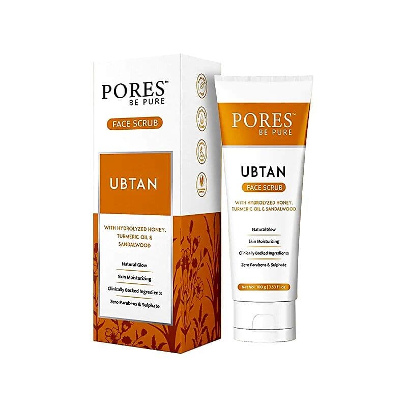 Pores Be Pure Ubtan Face Scrub