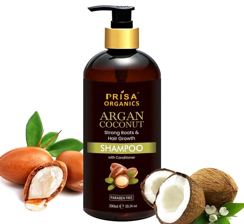 Prisa Organics Argan Coconut Shampoo