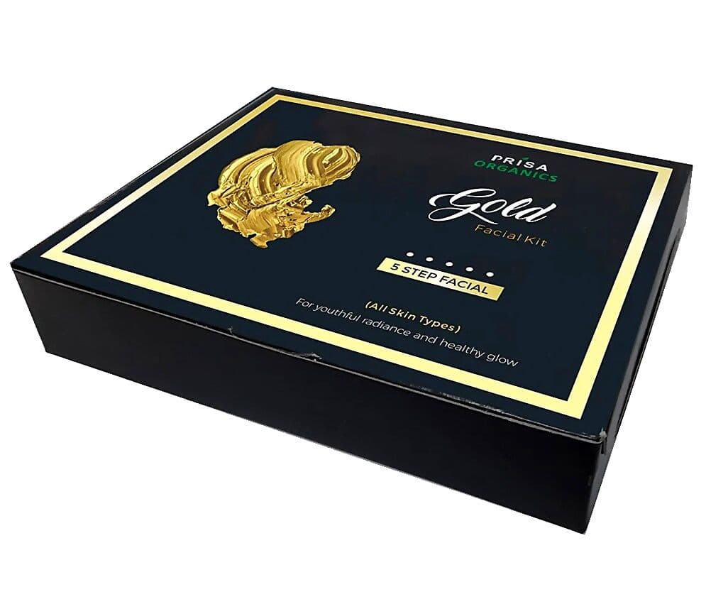 Prisa Organics Radiance Skin Gold Facial Kit