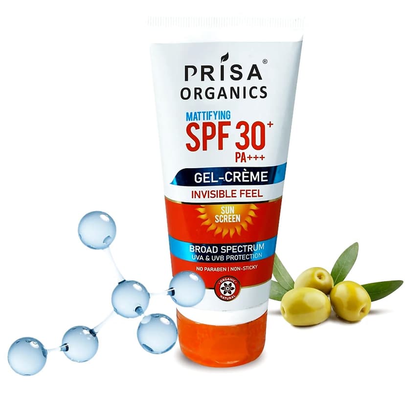 Prisa Organics SPF 30 Sun Screen Gel Cream