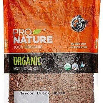Pro Nature Organic Masoor Black Whole