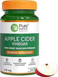 Pure Nutrition Apple Cider Vinegar 610Mg