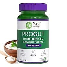 Pure Nutrition Progut 50 Billion Cfu 600Mg