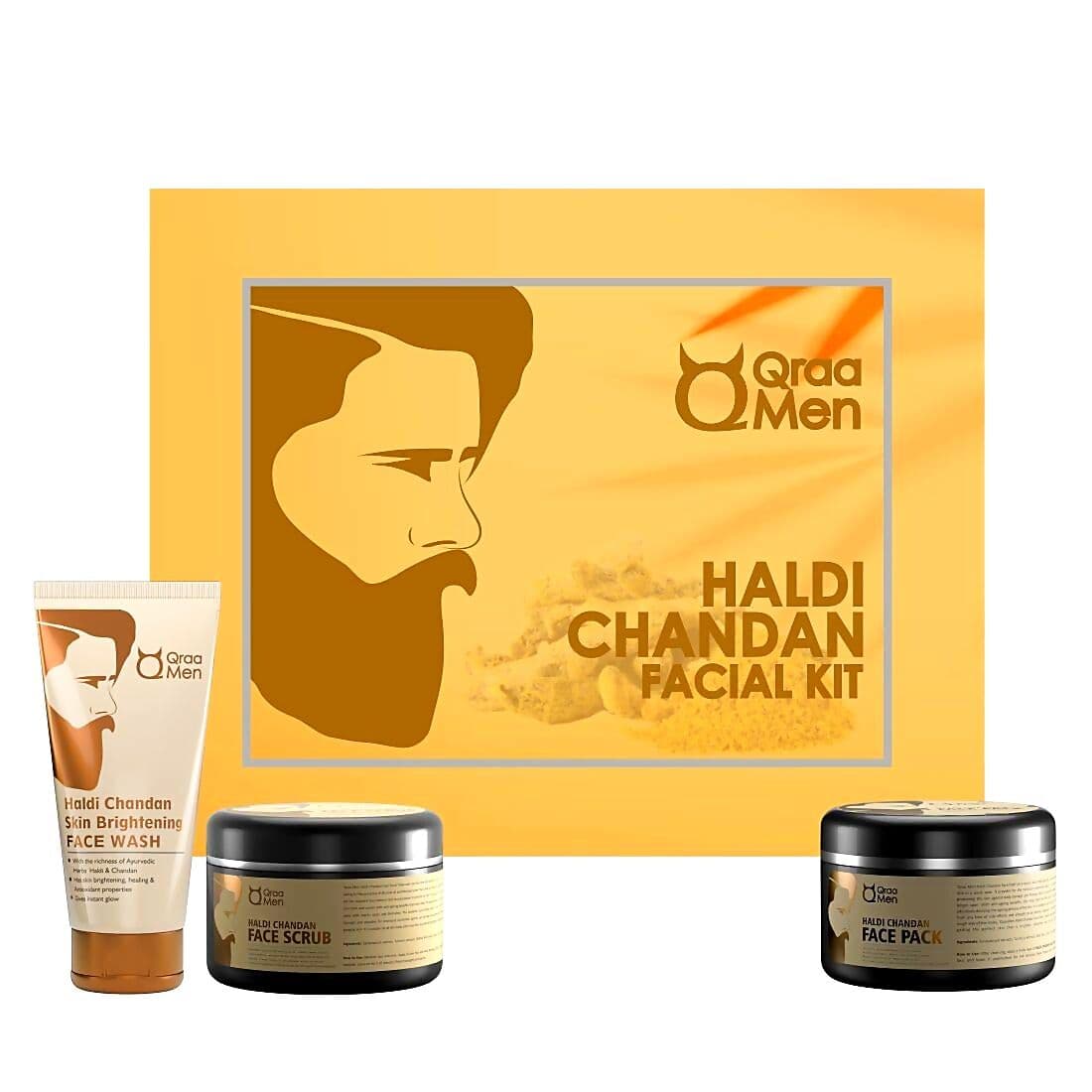 Qraa Men Haldi Chandan Kit