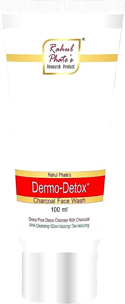 Rahul Phates Dermo Detox Charcoal Face Wash