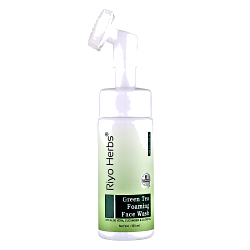 Riyo Herbs Green Tea Foaming Facewash
