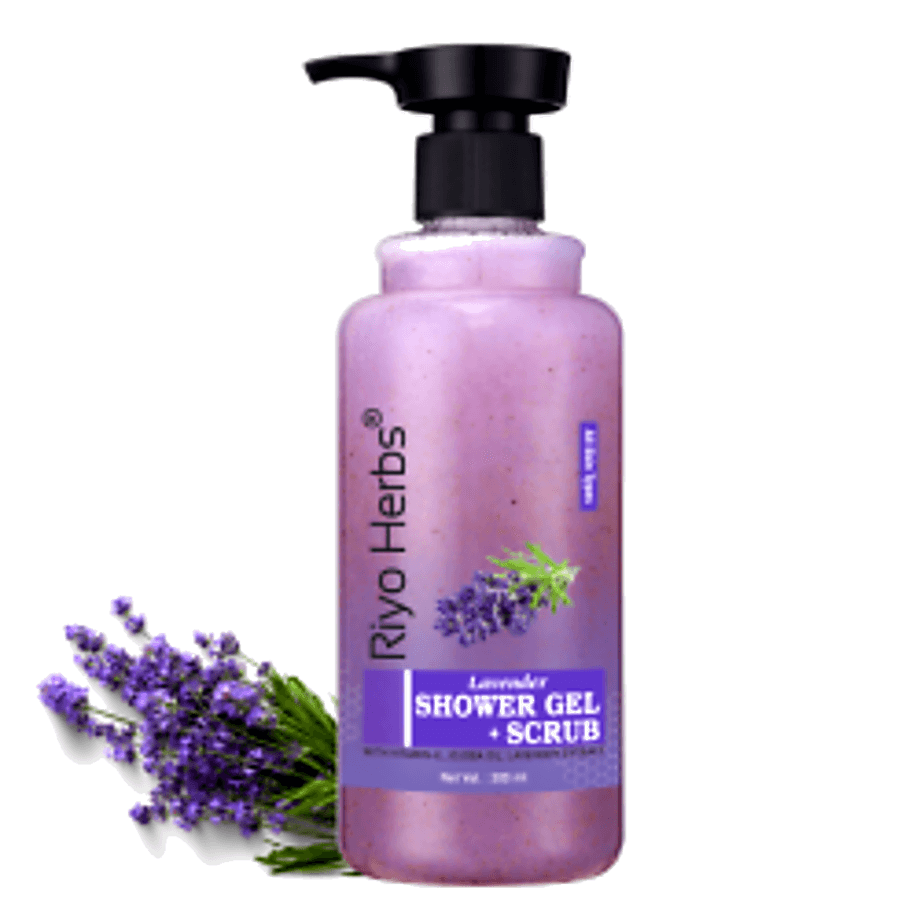 Riyo Shower Gel+Scrub Lavender