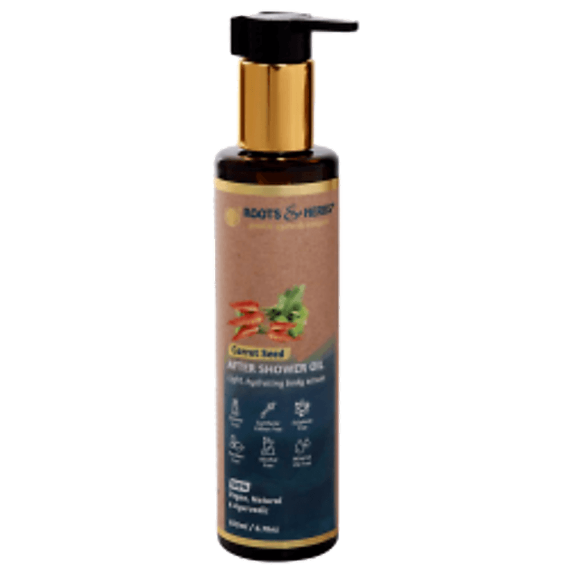 Roots and Herbs Carrot Seed After Shower Oil