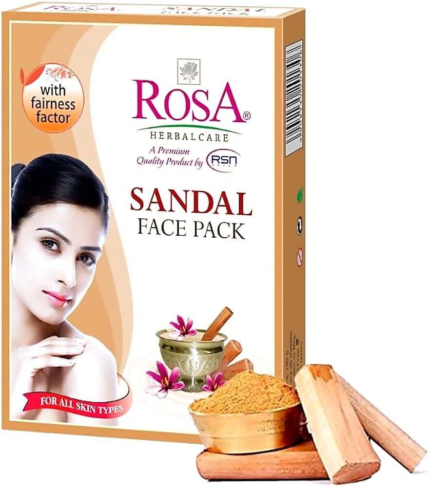 Rosa Herbal Care Sandal Face Pack