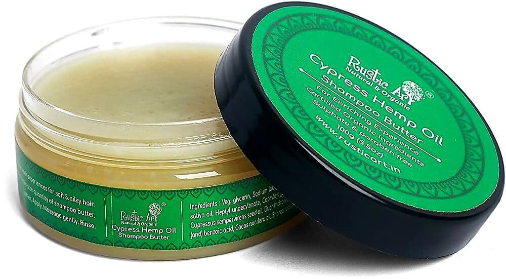 Rustic Art Cypress Hemp Oil Shampoo Butter
