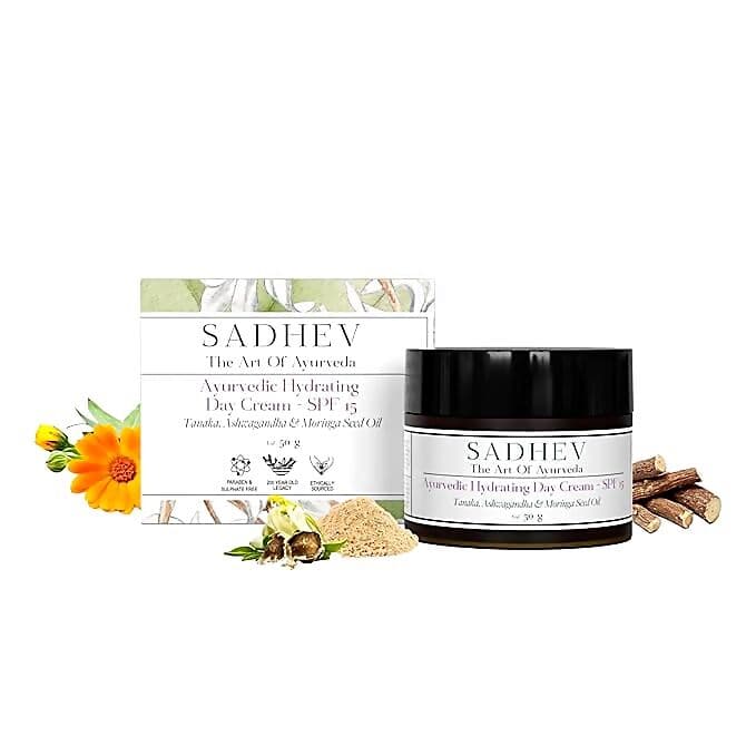 Sadhev Ayurvedic Hydrating Day Cream SPF 15