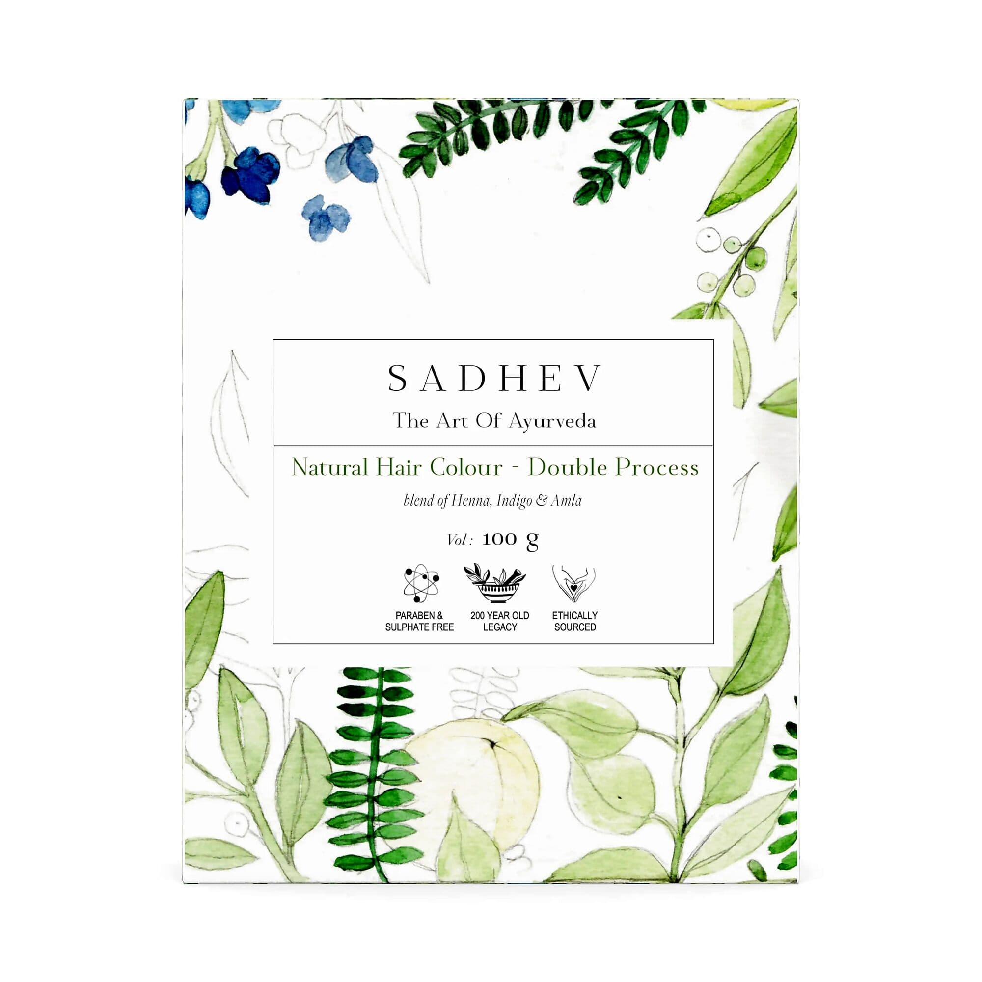 Sadhev Natural Hair Colour Double Process
