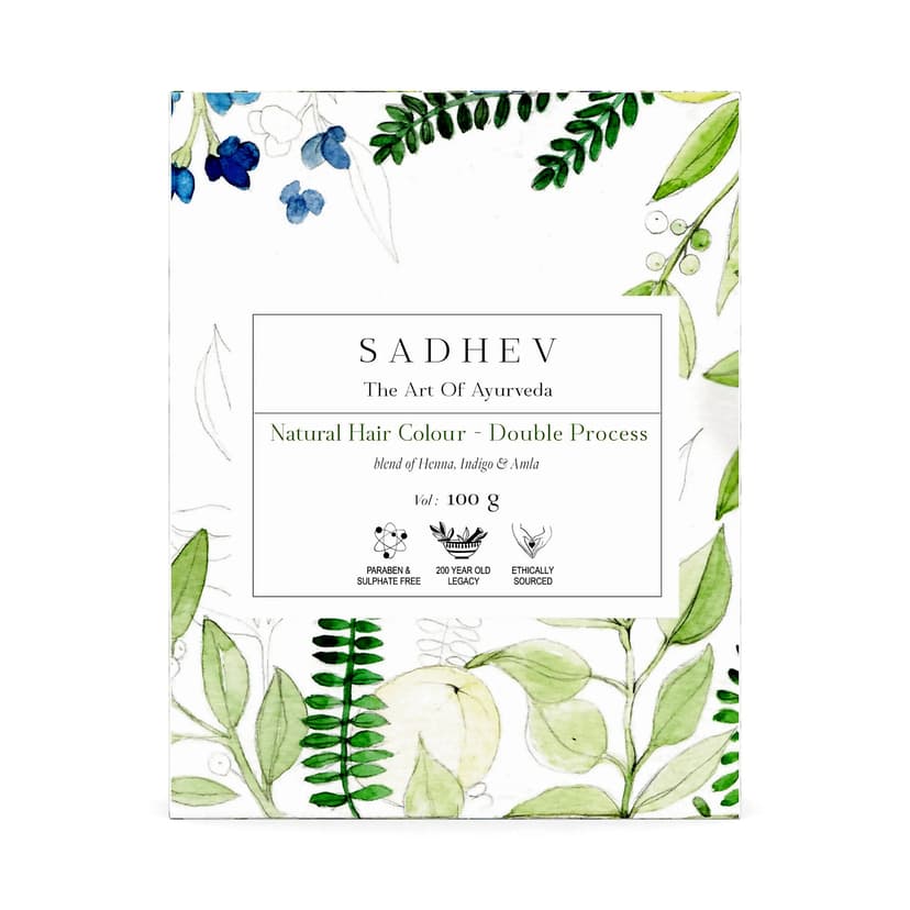 Sadhev Natural Hair Colour Double Process
