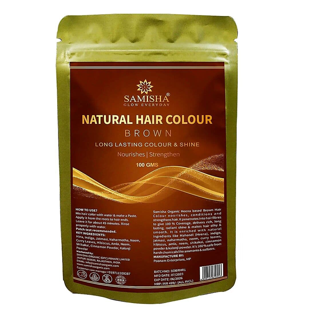 Samisha Organic Brown Hair Colour