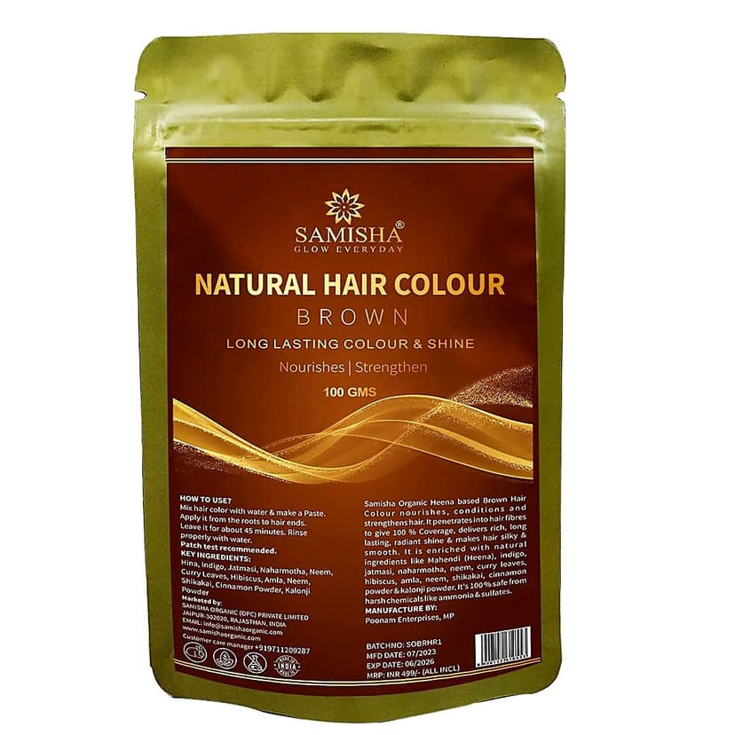 Samisha Organic Brown Hair Colour