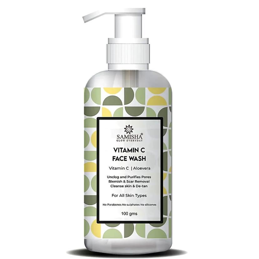 Samisha Organic Vitamin C Face Wash